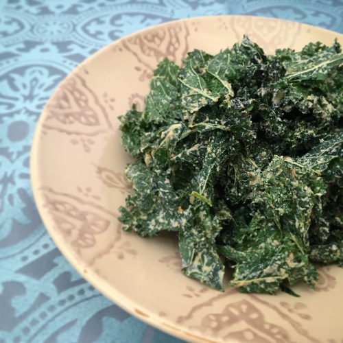 Spicey Kale Chips 2